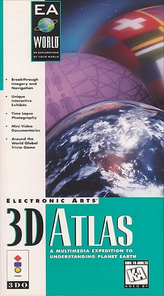 3D Atlas 3DO Box Art