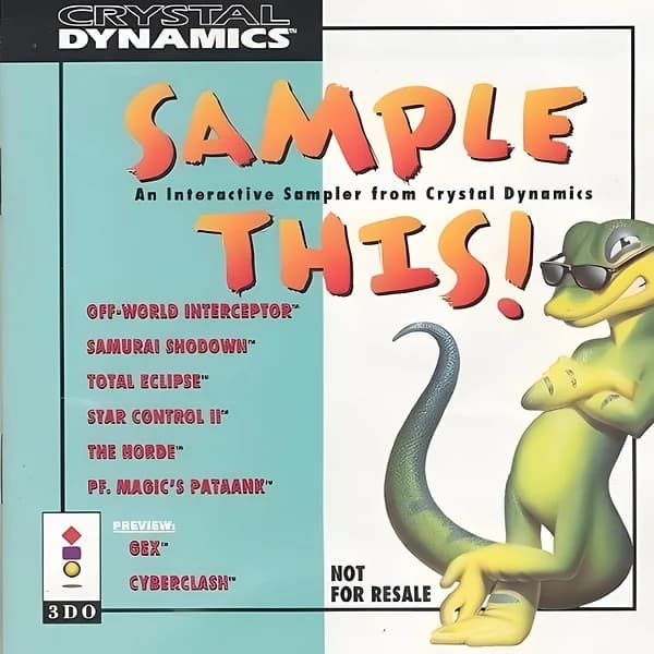 3DO Interactive Sampler CD 2 3DO Box Art