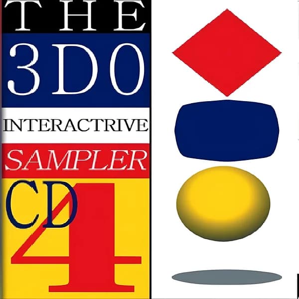 3DO Interactive Sampler CD 4 3DO Box Art