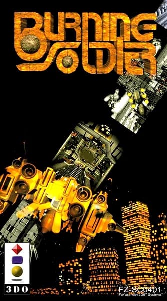 Burning Soldier 3DO Box Art