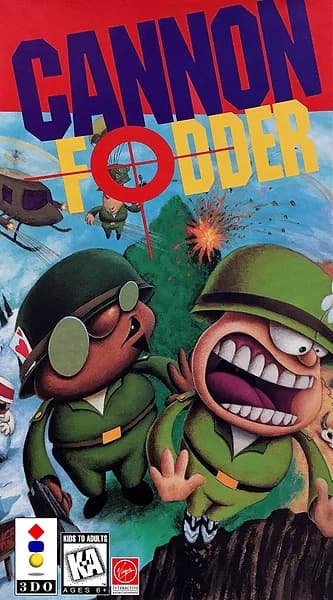 Cannon Fodder 3DO Box Art