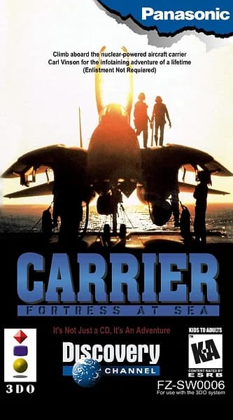 Carrier: Fortress at Sea 3DO Box Art