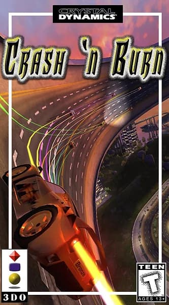 Crash 'n Burn 3DO Box Art