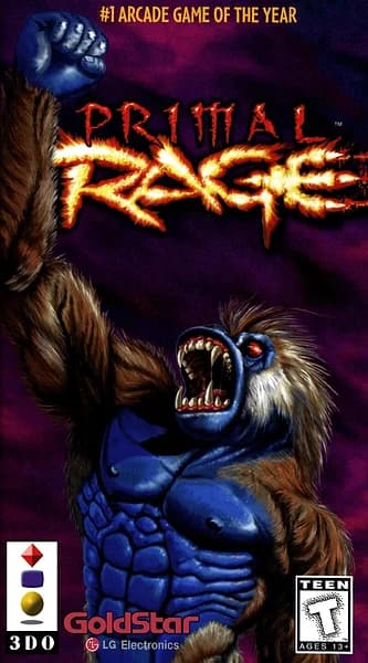 Primal Rage box art
