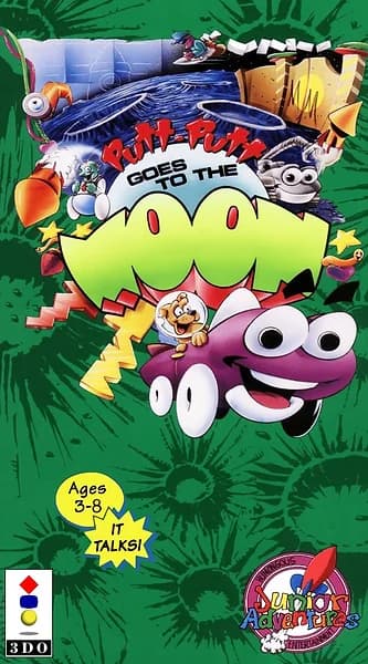 Putt-Putt Goes to the Moon Box Art