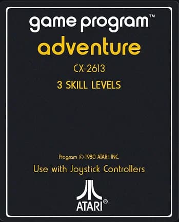 Adventure Atari 2600 Box Art