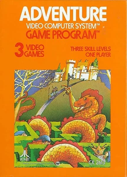 Adventure Atari 2600 Box Art