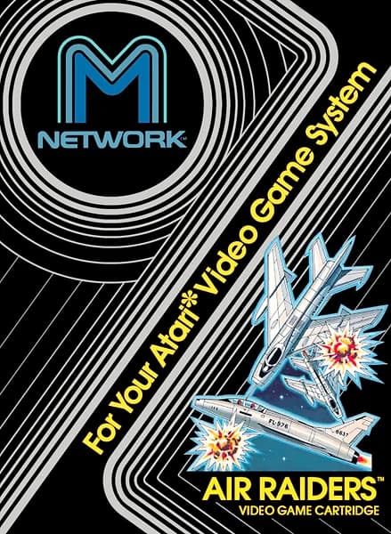Air Raiders Atari 2600 Box Art