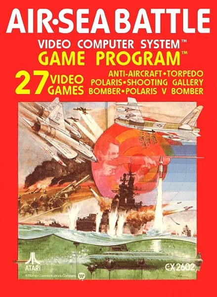 Air-Sea Battle Atari 2600 Box Art