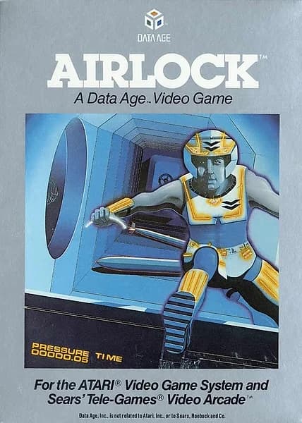 Airlock Atari 2600 Box Art