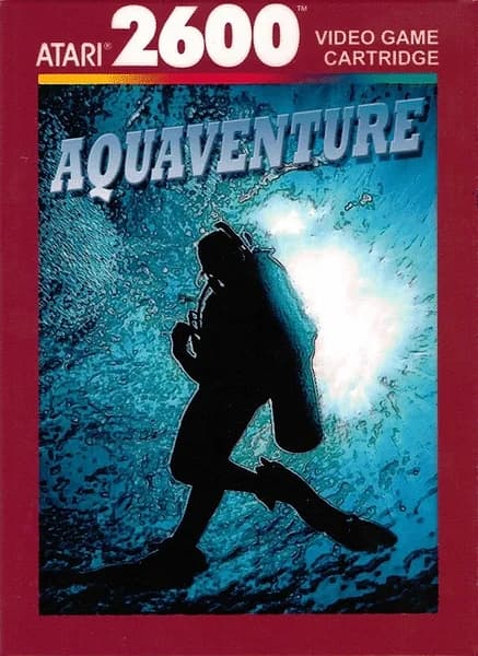 Aquaventure Atari 2600 Box Art