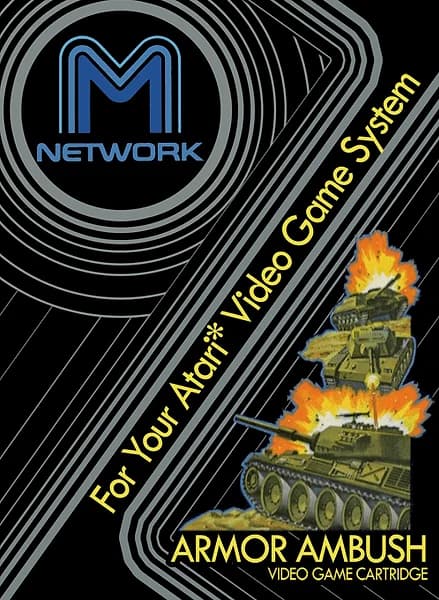 Armor Ambush Atari 2600 Box Art