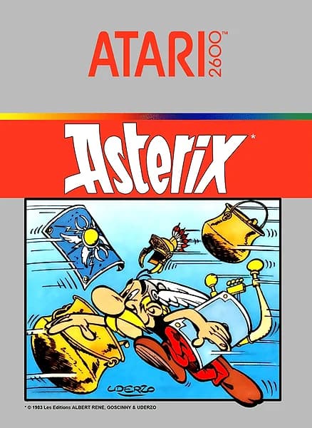 Asterix Atari 2600 Box Art