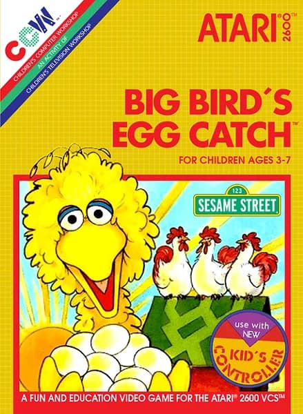 Big Bird's Egg Catch box art