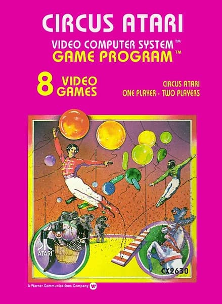 Circus Atari box art