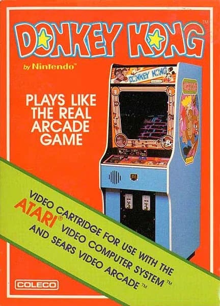 Donkey Kong box art