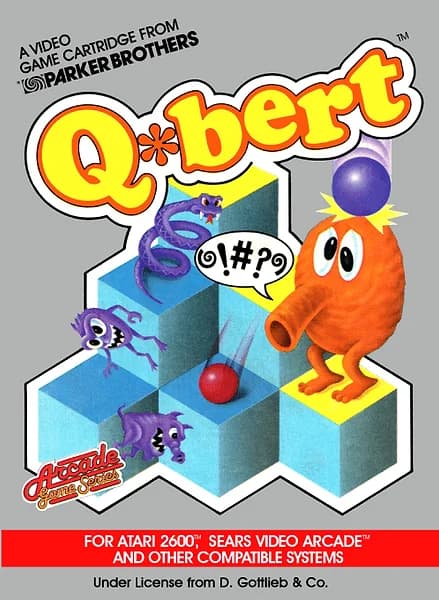 Q*bert Box Art