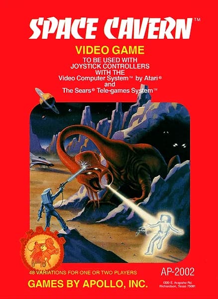 Space Cavern Box Art