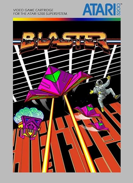Blaster Atari 5200 Box Art