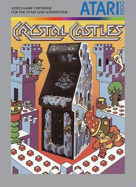 Crystal Castles Atari 5200 Box Art