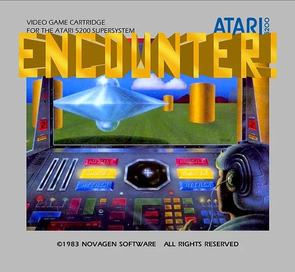 Encounter Atari 5200 Box Art