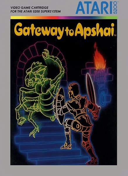 Gateway to Apshai Atari 5200 Box Art