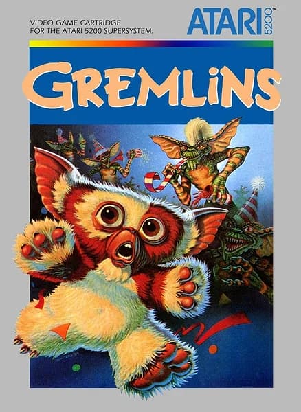 Gremlins Atari 5200 Box Art