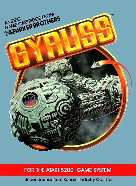 Gyruss Box Art