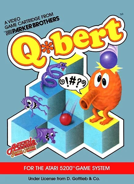 Q*bert Box Art