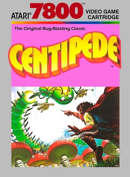 Centipede Atari 7800 Box Art