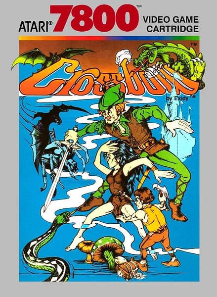 Crossbow Atari 7800 Box Art