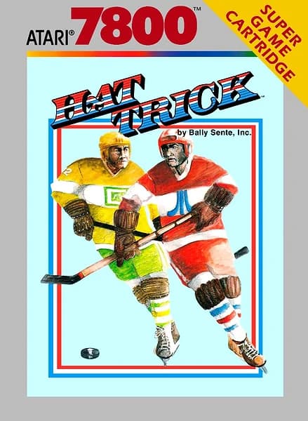 Hat Trick Atari 7800 Box Art