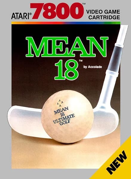 Mean 18: Ultimate Golf box art