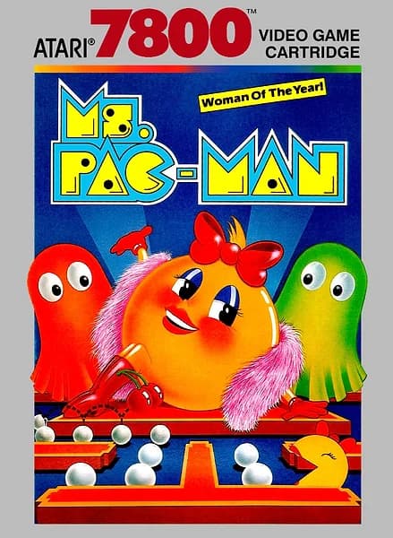 Ms. Pac-Man Box Art