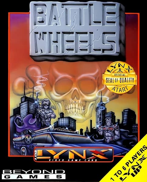 Battle Wheels Atari Lynx Box Art