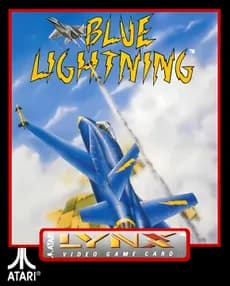 Blue Lightning Atari Lynx Box Art