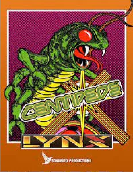 Centipede Atari Lynx Box Art