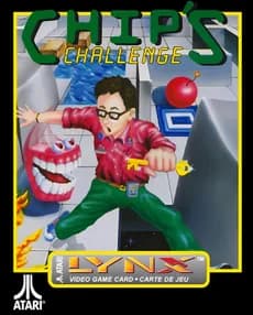 Chip's Challenge Atari Lynx Box Art