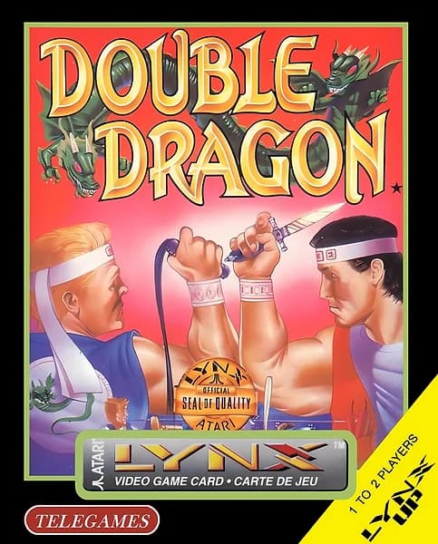Double Dragon Atari Lynx Box Art