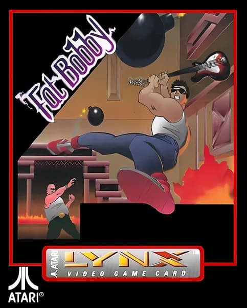 Fat Bobby Atari Lynx Box Art