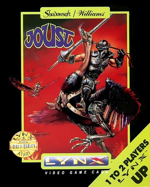 Joust Atari Lynx Box Art