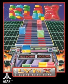 Klax Atari Lynx Box Art