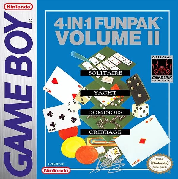 4-in-1 Fun Pak: Volume II GameBoy Box Art