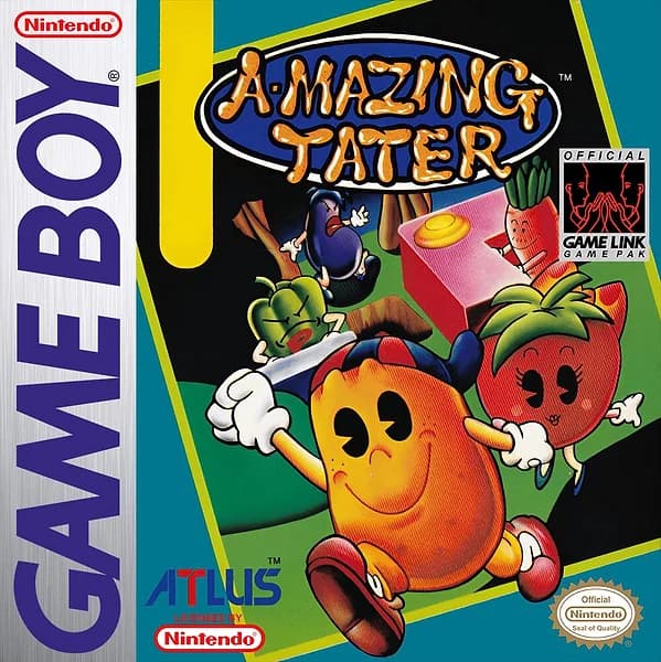 Amazing Tater GameBoy Box Art