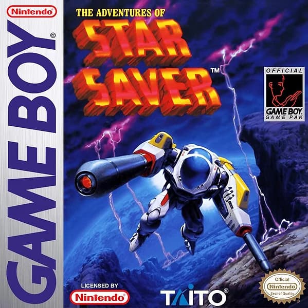 Adventures of Star Saver GameBoy Box Art