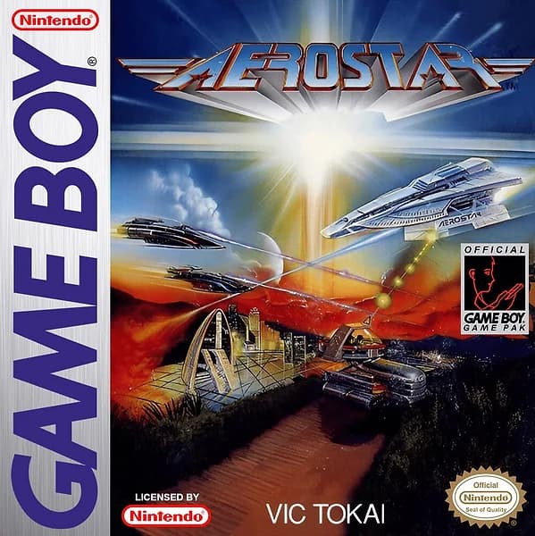 Aerostar GameBoy Box Art