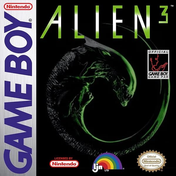 Alien 3 GameBoy Box Art