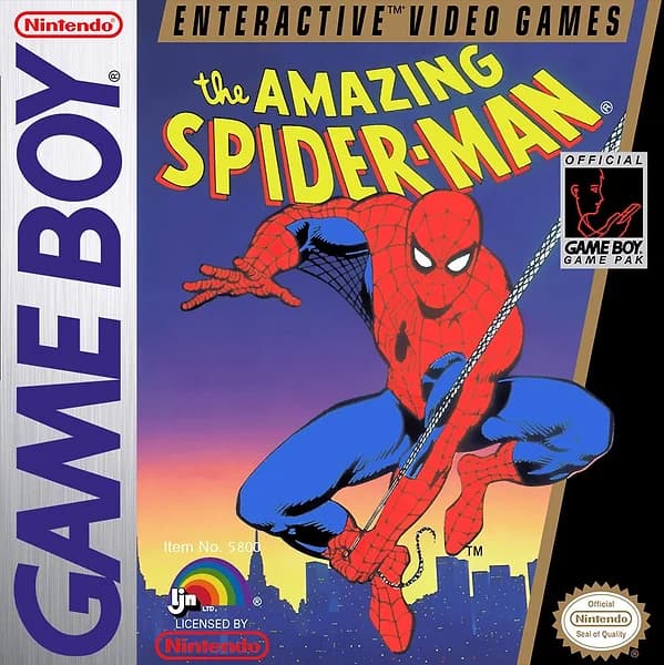 Amazing Spider-Man GameBoy Box Art