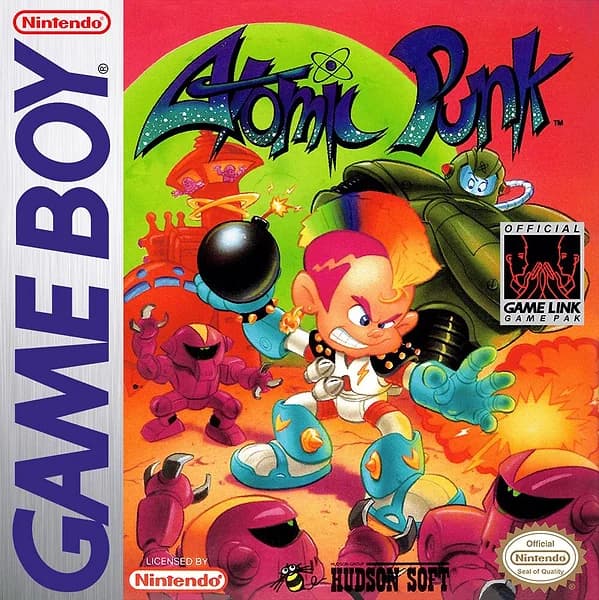 Atomic Punk GameBoy Box Art