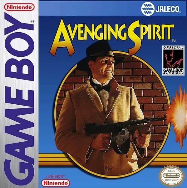 Avenging Spirit GameBoy Box Art